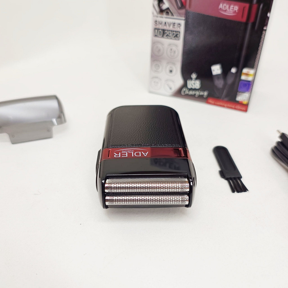 Професійна електробритва з насадками, Акумуляторний прилад для видалення волосся, Портативна бритва JM-50 Львів - фото 9