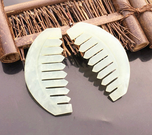 Гребень из натурального нефрита Киев - изображение 1