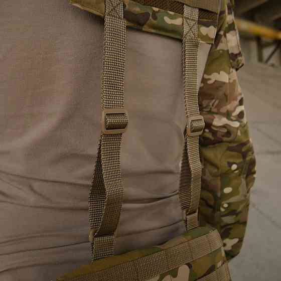 Тактичний рпс розвантажувальний пояс ремінь з лямками чоловічий рпс пояс розгрузка ремінно плечова система мультикикам     WAR Львів