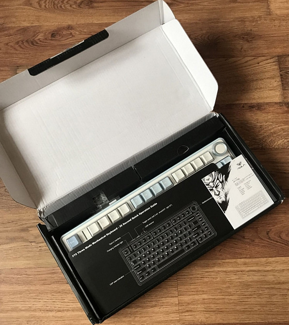 Клавіатура AULA F75 механіка, бездротова ігрова Клавіатура. Київ - фото 2