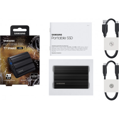 Накопитель SSD USB 3.2 2TB T7 Shield Samsung (MU-PE2T0S/EU) Винница - изображение 7