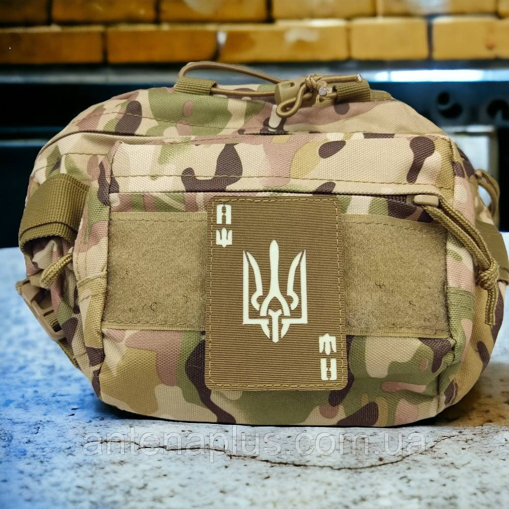 Туз з гербом Laser Cut койот шеврон / патч Київ - фото 3