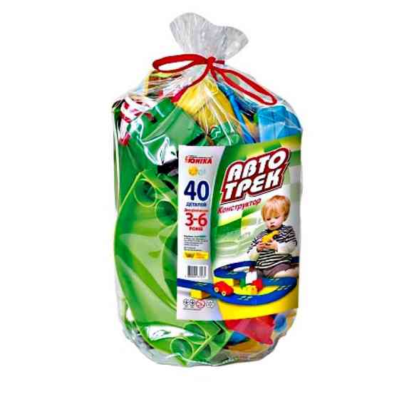 Конструктор дитячий "Автотрек” 70231, 40 деталей, паяний пакет Вінниця