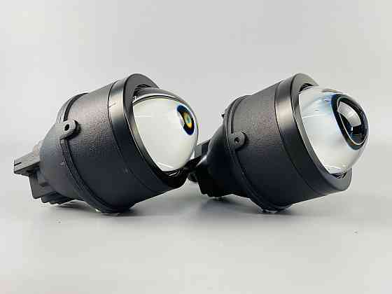 Автомобільні світлодіодні фари Протитумані фари біле світло 6000K, фари-лінзи автомобільні Мукачево