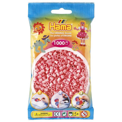 Набор для творчества Hama розовых бусин 1000 шт термомозаика (207-06) Винница - изображение 1