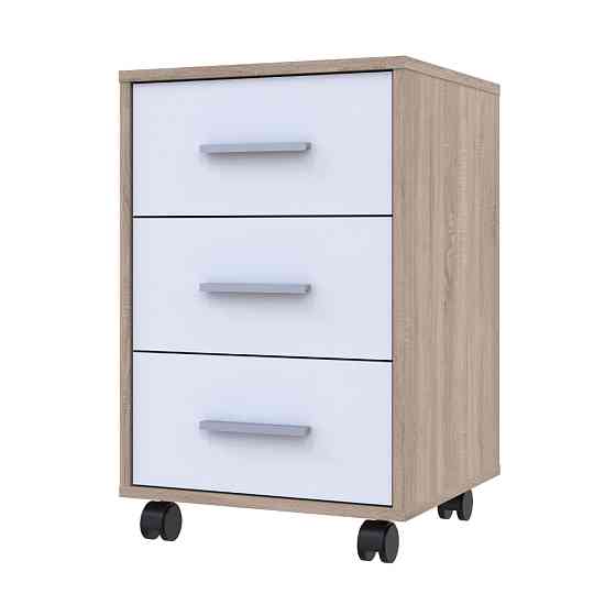 Тумба офісна Doros Т3 43х42х66,4 см Дуб сонома/Білий (DRS-011401) Дніпро