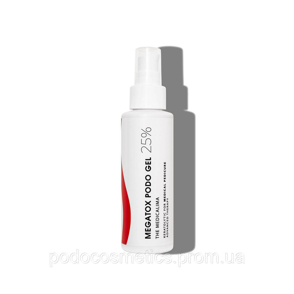 Кератолитик для педикюра гелевый MEGATOX PODO GEL с 25% мочевины 100мл Одесса - изображение 1