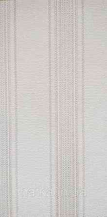 Шпалери вінілові на флізеліні AdaWall Seyyah 1.06х10 смуги широкі структурні молочні сріблясті Київ