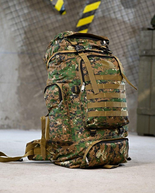 Рюкзак тактичний 50 л Darvall pixel green ПП4629 Одеса - фото 4