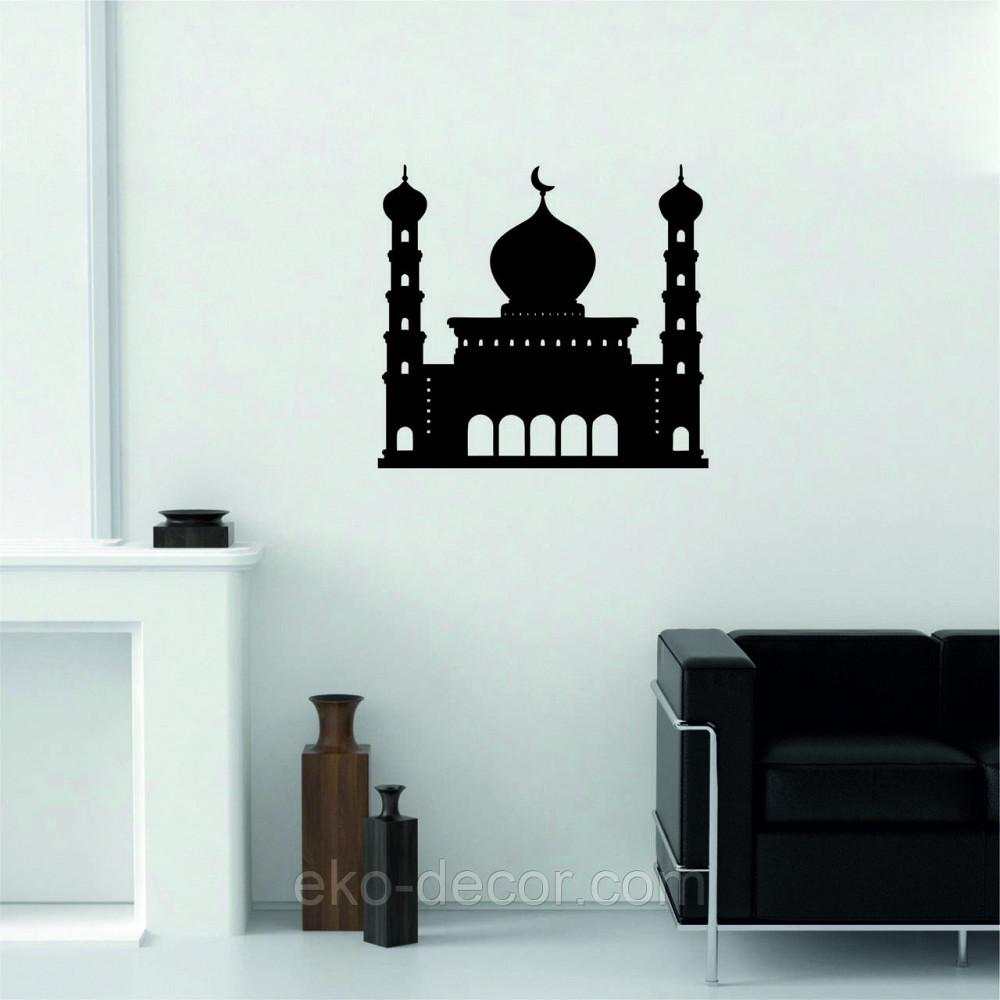 Декоративное настенное Панно «Ислам» Декор на стену 90*82 см, Черный Киев - изображение 4