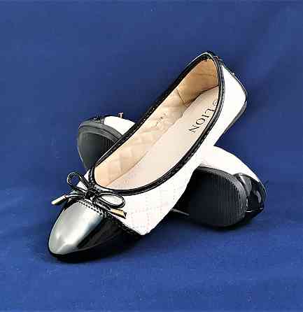 . Жіночі Балетки Білі Мокасини Туфлі (розміри: 36,37,38,39) — 08-3 Дніпро