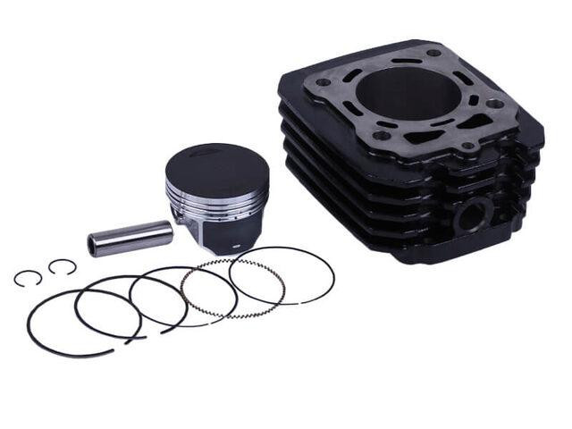 Циліндр у зборі 76 мм мотоцикл CG300 Мукачево - фото 2