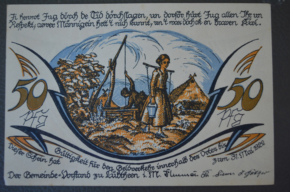 Германия. Нотгельд. 50 Pf ( 12 ) Полтава - изображение 1