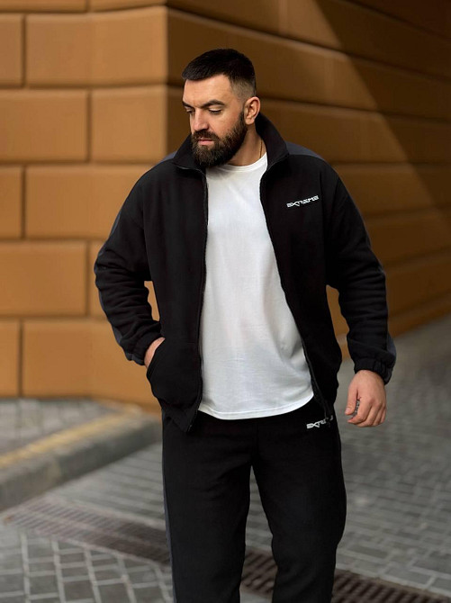 Мужской костюм на змейке L-XL, Черный Одесса - изображение 5