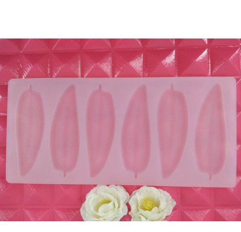 Формочка для шоколада Листья 107 на 227 мм серый Киев - изображение 4