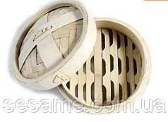 Вонтонница бамбуковая пароварка одноярусная d 20см Харьков - изображение 1