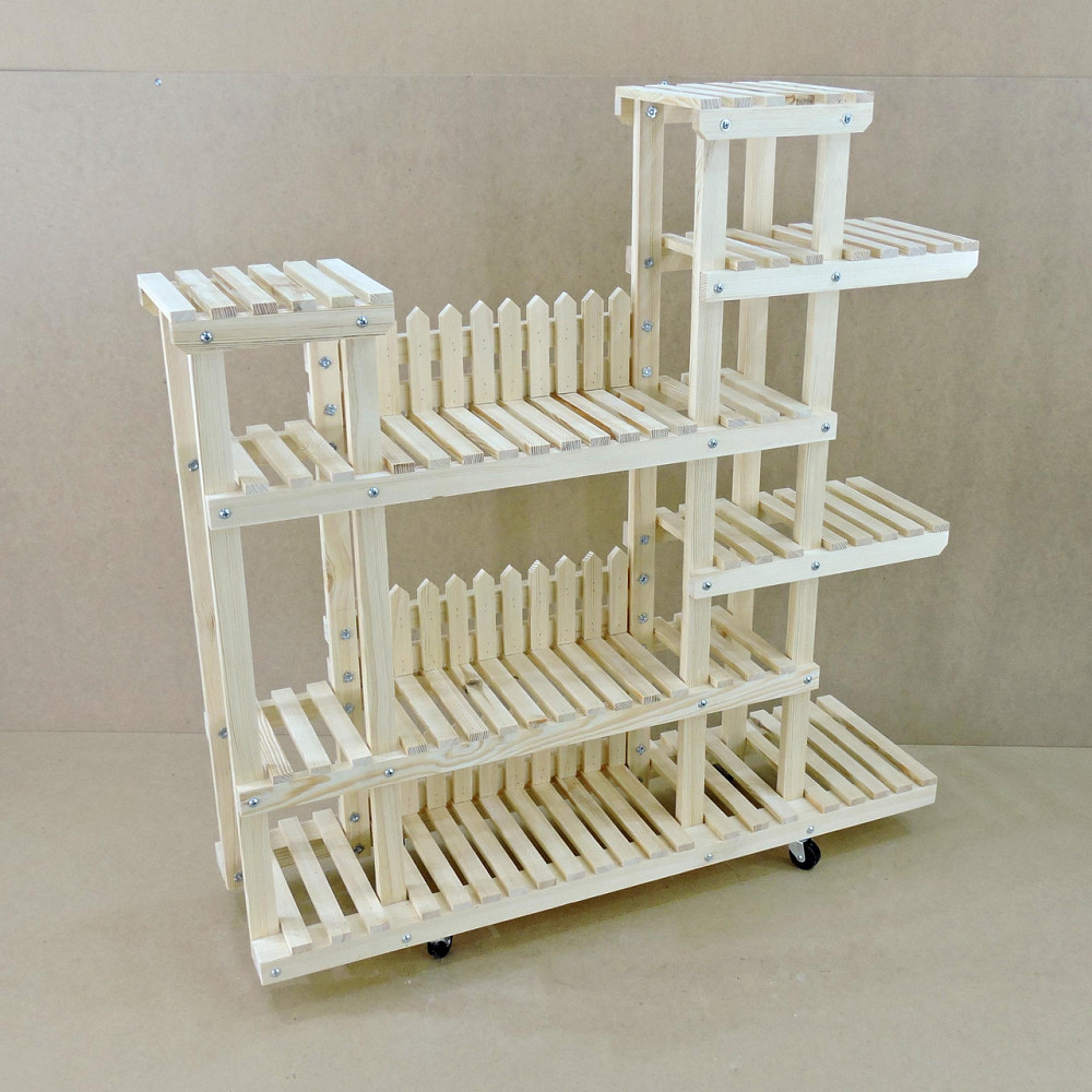 Підставка для квітів "Бемао" з коліщатками бланже Миколаїв - фото 6