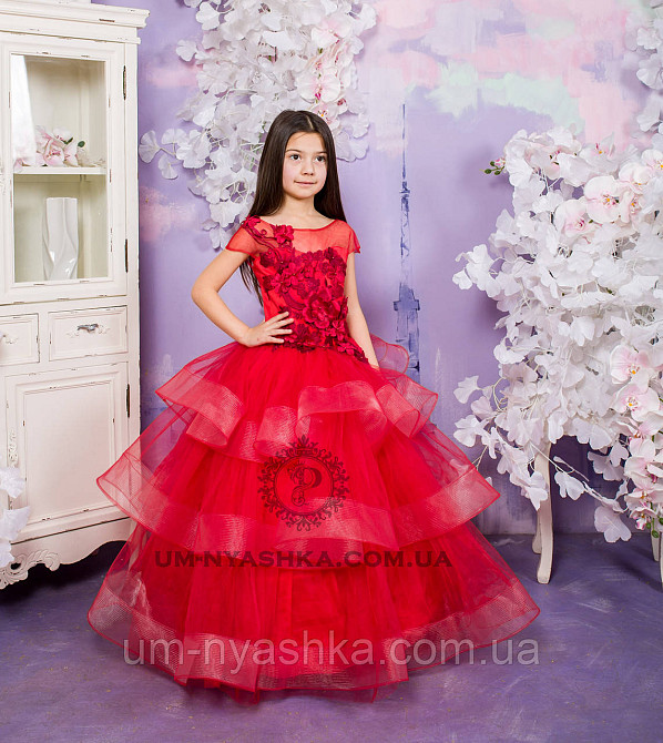 Пишне ошатне плаття Катрін на 6-7 років Костюм Маку Кривий Ріг - фото 1