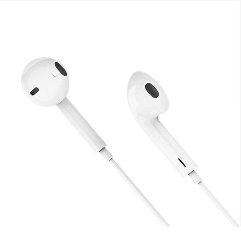 Навушники HOCO M101 Crystal joy Type-C wire-controlled digital earphones with microphone White Київ - фото 2