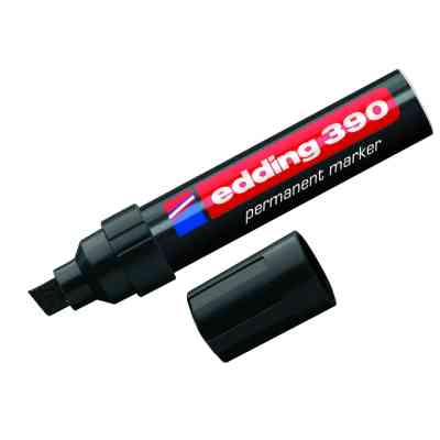 Маркер Edding перманентный Permanent 4-12 мм Черный (e-390/01) Винница
