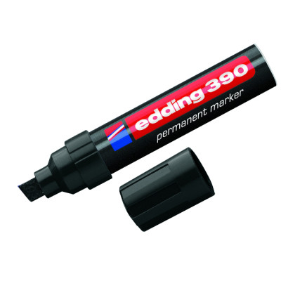 Маркер Edding перманентний Permanent 4-12 мм Чорний (e-390/01) Вінниця - фото 2