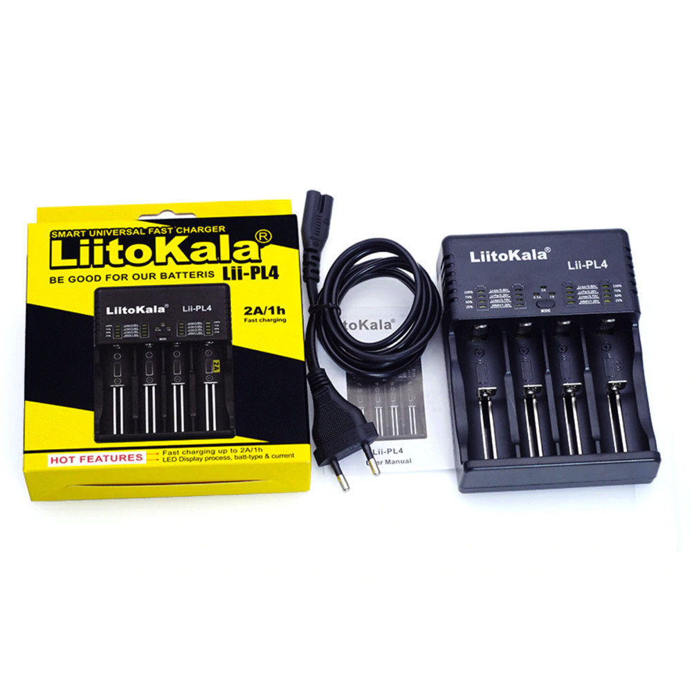 Універсальний зарядний пристрій Liitokala lii-Pl4 (на 4 канали) Вінниця - фото 11