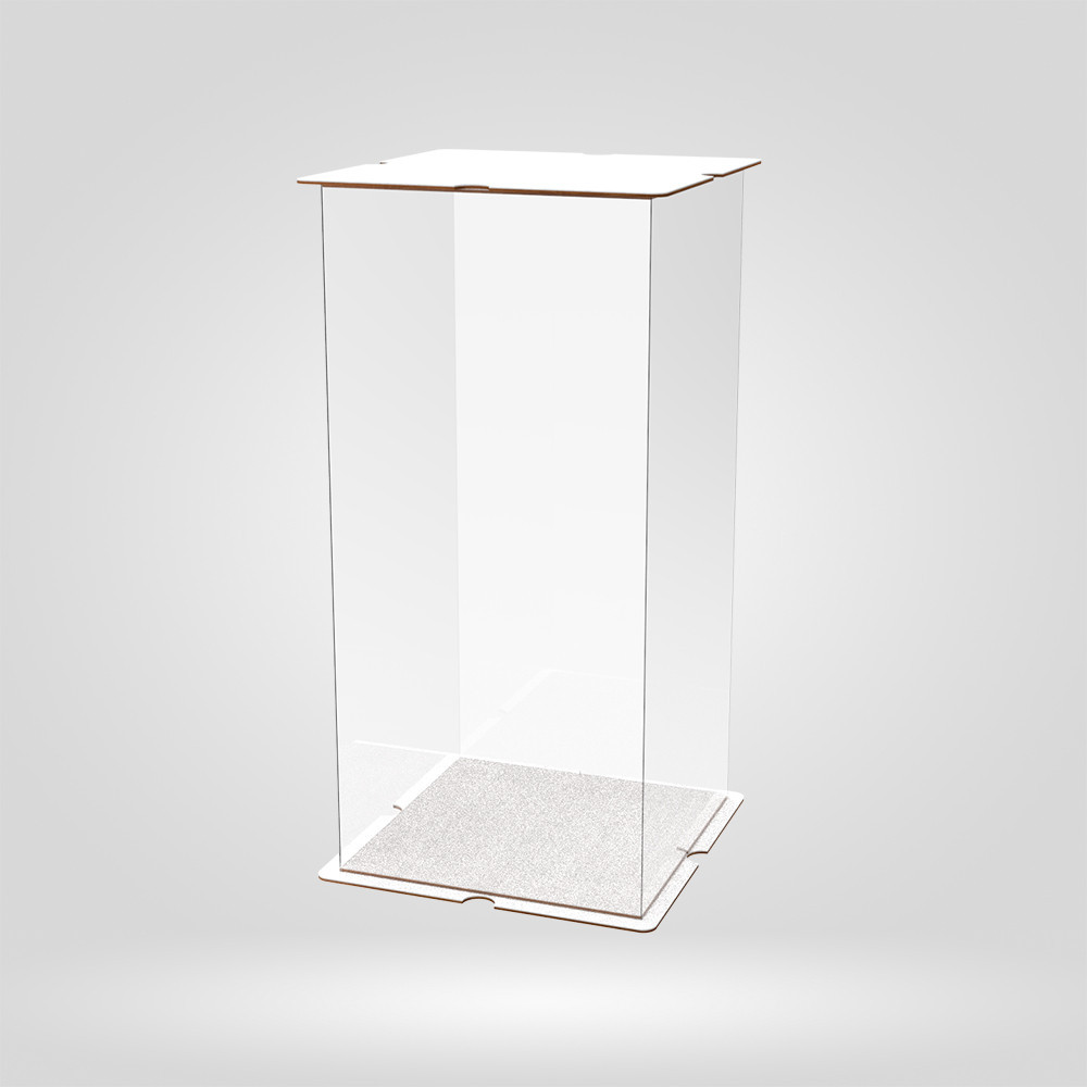 Коробка для тортів, квітів та подарунків EKOSTAR 230х230х500 Київ - фото 1