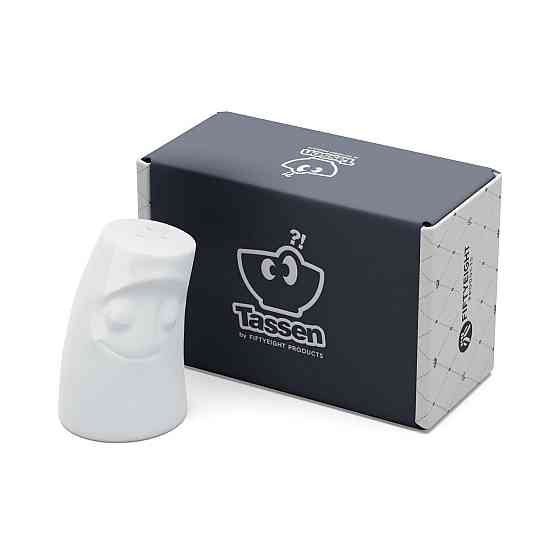 Сільничка Tassen порцеляна (висота 7.5 см) Білий Київ