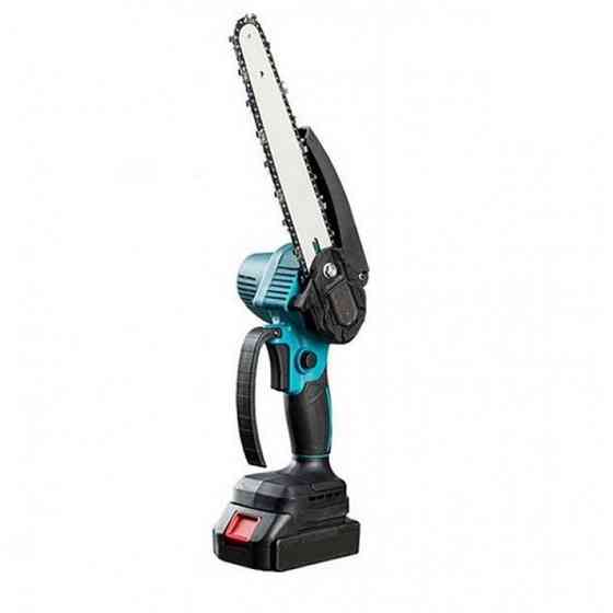 Аккумуляторная мини-цепная пила KRAFFTEC 8'' 800W с 2х36V аккумуляторами – компактная, мощная, порта Киев
