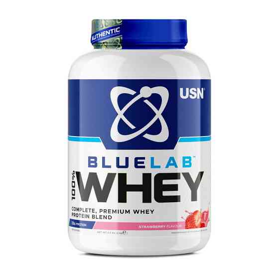 Blue Lab 100% Whey Premium Protein (2 kg, strawberry) Луцк