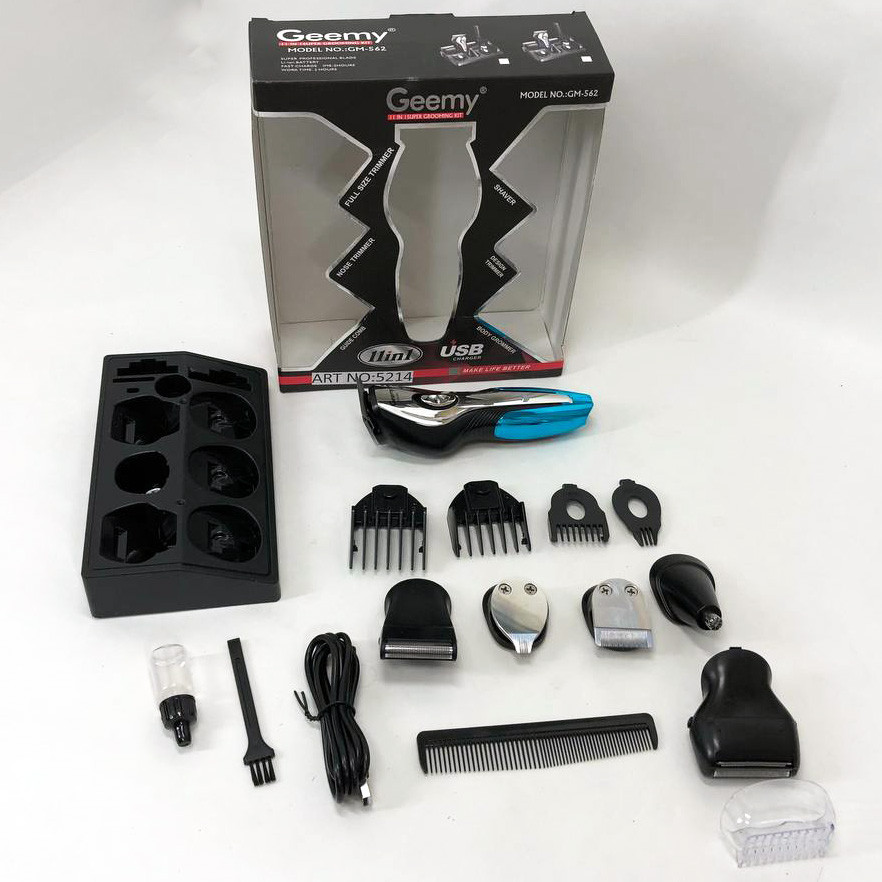 Электрическая машинка с насадкой для бороды Хорошие машинки для стрижки волос дома DX-44 Львов - изображение 15