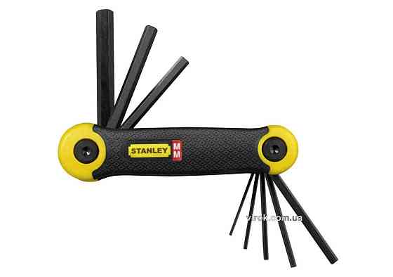 Шестигранник STANLEY 8 шт. складені в 1 корпус, (1.5-2-2,5-3-4-5-6-8 мм) Одеса