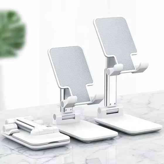 Підставка-тримач настільна для телефону JK006, складна, біла Кам'янець-Подільський