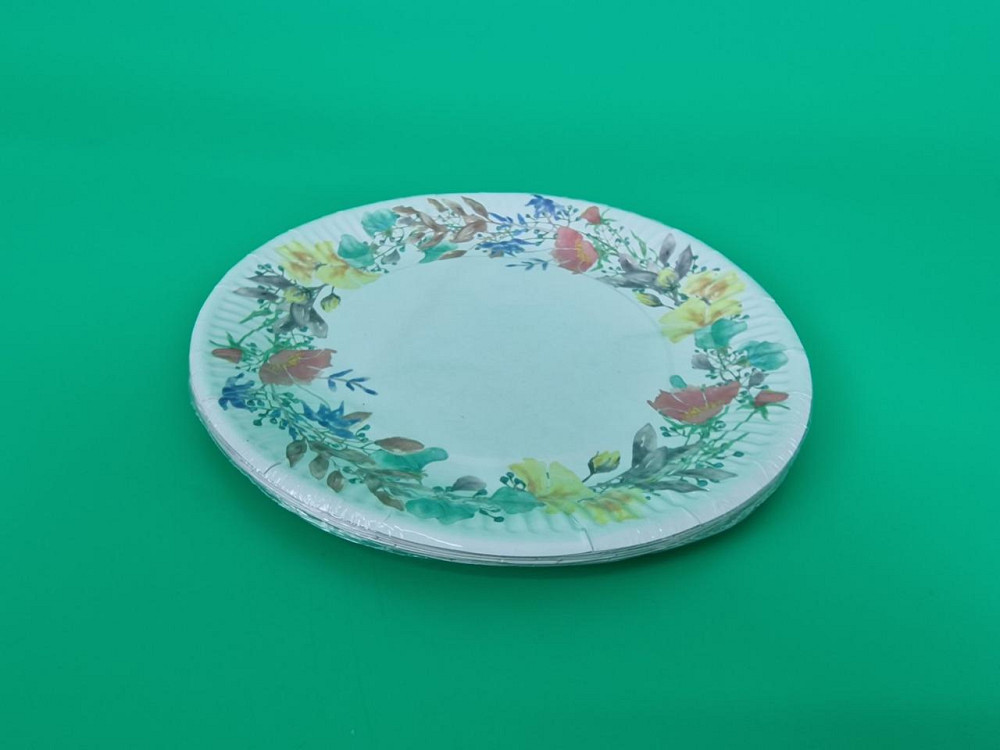 Тарілка паперова 23 см "No56 10 шт (1 пачка) Харків - фото 1