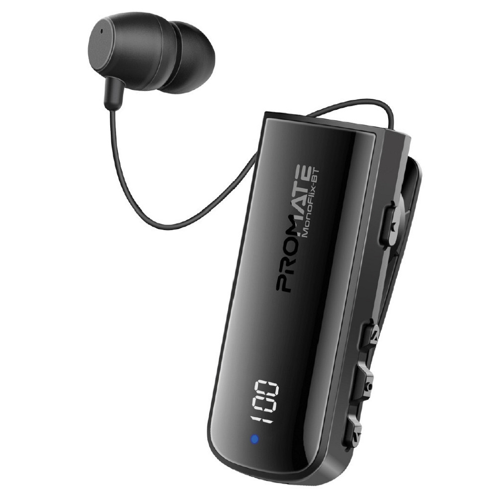 Bluetooth-гарнітура Promate Monoflix-bt Black ( Чорний ) Харків - фото 7