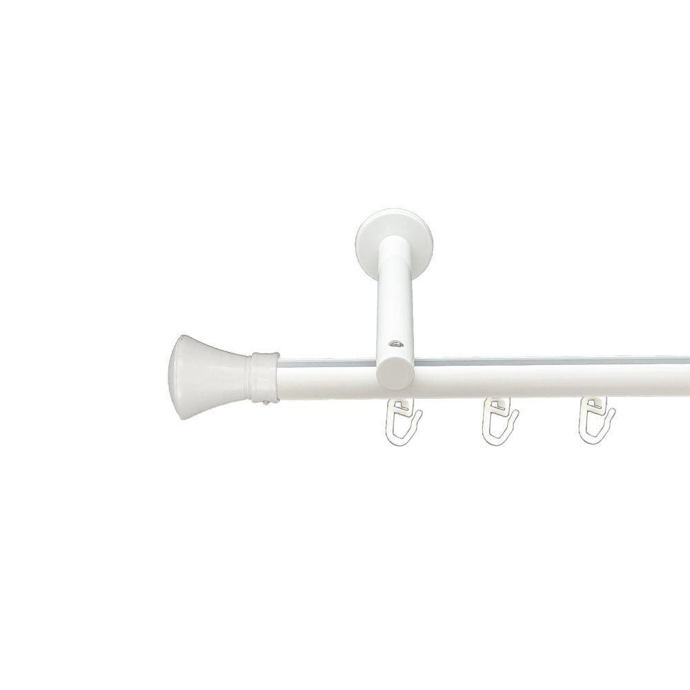 Карниз Orvit Люксор металевий однорядний циліндр+профіль (16 см) профільна труба  Арктіс 19 мм 200 см Львов - изображение 1