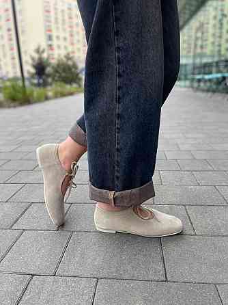 SEE SEVEN Балетки жіночі SEE SEVEN 1770 св.бежевий (весна-осінь, замша натуральна) (5929) Коломия