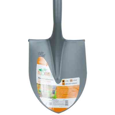 Лопата Flora штикова з пластиковою ручкою 295x220x1050мм 1.9кг (5045754) Вінниця
