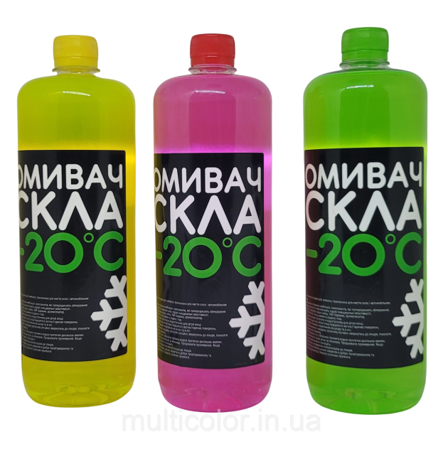 Склоомивач зимовий Washer Fluid -20 °C 1 л Київ - фото 1