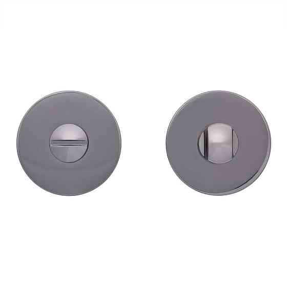 Сантехнічний фіксатор Gavrohe Z28-WC BN  (накладка на двері санвузла з поворотником) чорний нікель Київ