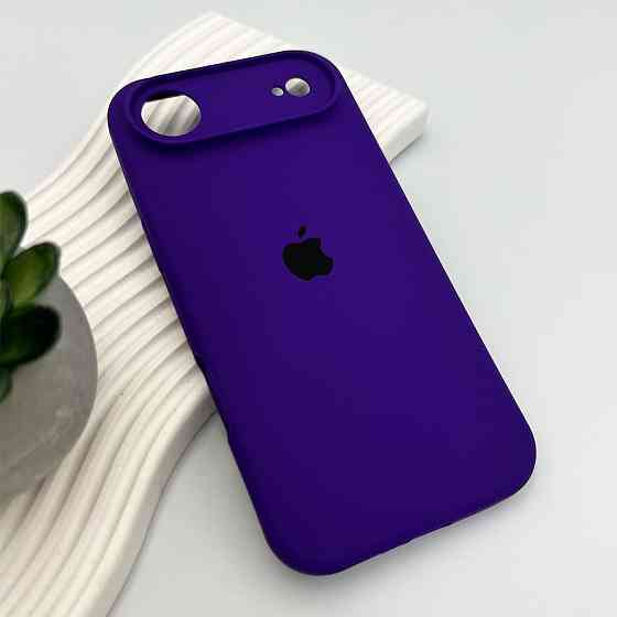 Чохол для смартфона Silicone Full Case AA Camera Protect for Apple iPhone 17 Air 22,Dark Purple Київ