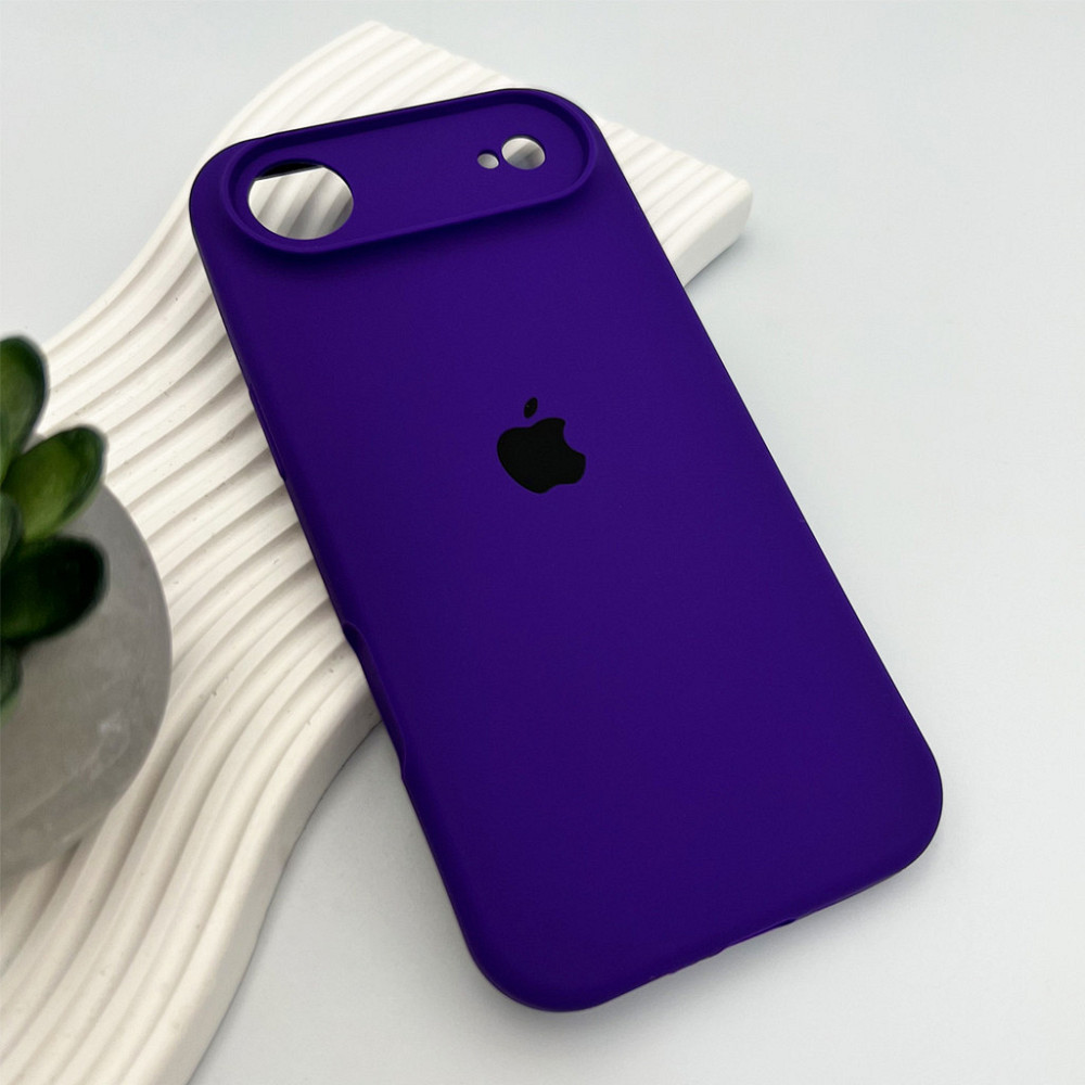 Чохол для смартфона Silicone Full Case AA Camera Protect for Apple iPhone 17 Air 22,Dark Purple Київ - фото 4