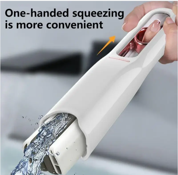 Портативная чуда мини швабра MINI MOP с автоотжимом мытья окон и уборки Одеса - фото 3