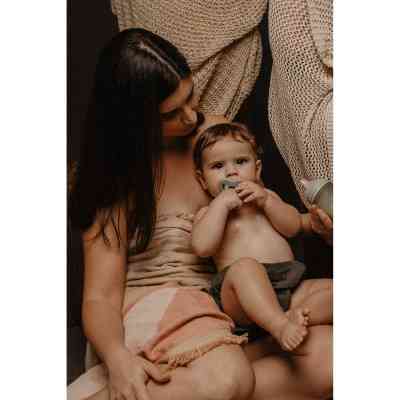 Пустушка Suavinex Colour Essence 0-6 міс, анатомічна силіконова, коричнева (308082) Вінниця