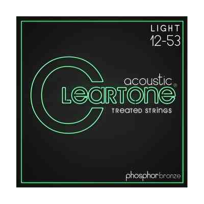 Струни для гітари Cleartone Acoustic Phosphor Bronze Light (12-53) (7412) Вінниця