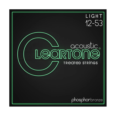 Струни для гітари Cleartone Acoustic Phosphor Bronze Light (12-53) (7412) Вінниця - фото 1
