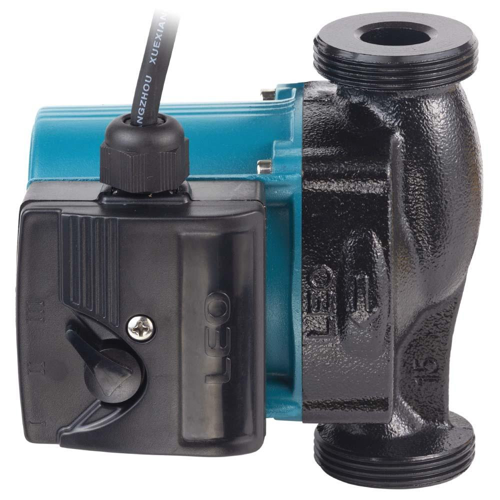 Насос циркуляційний 96Вт Hmax 6м Qmax 58л/хв Ø1½" 130мм+гайки Ø1" LEO 3.0 LRP25-60/130 (774433) Рівне - фото 3