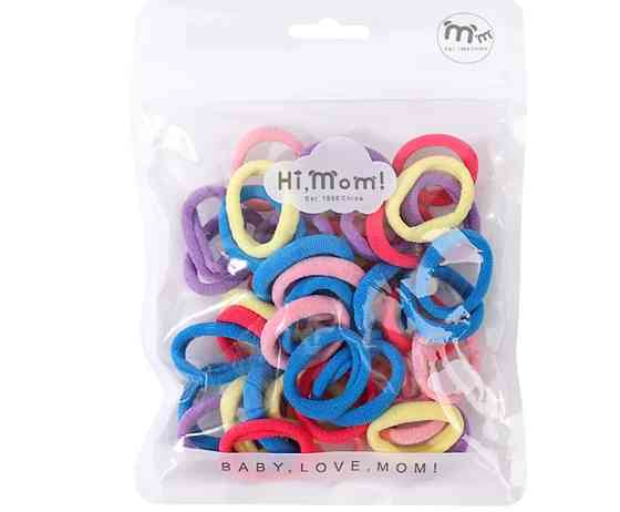 Набор детский резинок для волос 50 шт разноцветный Киев