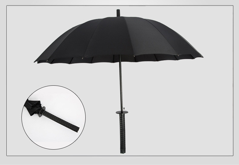 Невелика УЦІНКА!! Зонт-тростина Катана на 16 спиць парасоля меч самурая Кременчук - фото 5