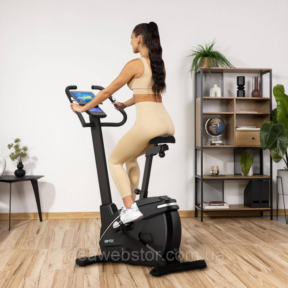 Велотренажер Gymtek XB2600 електромагнітний сріблястий Київ - фото 2